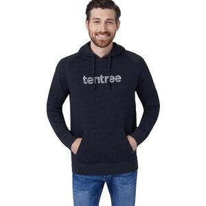 Size L Men’s Tentree Grain Mark Grey Hoodie